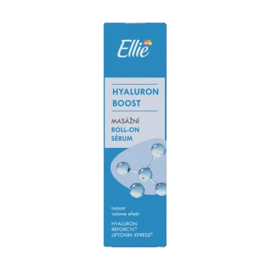Ellie Hyaluron Boost omlazující masážní roll-on sérum 10 ml