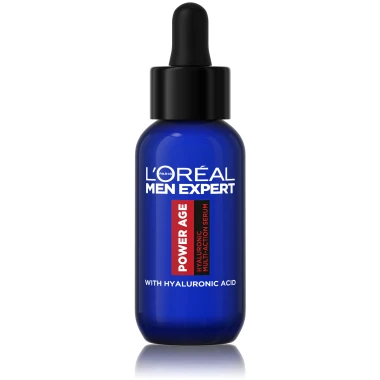 L'Oréal Paris Men Expert Power Age Multifunkční sérum s kyselinou hyaluronovou 30 ml