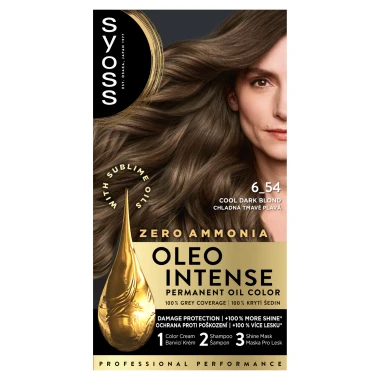 Syoss Oleo Intense Barva na vlasy chladná tmavě plavá 6_54