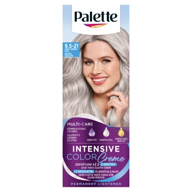Palette Intensive Color Creme barva na vlasy Zářivý stříbřitě plavý 9.5-21