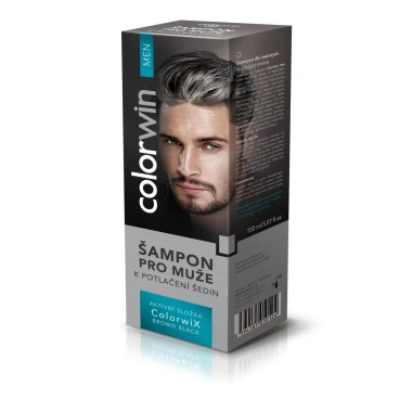 Colorwin šampon men k potlačení šedin 150ml