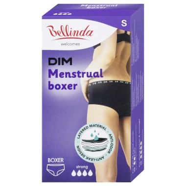 Bellinda Menstruační boxerky pro silnou menstruaci vel.S, 1ks