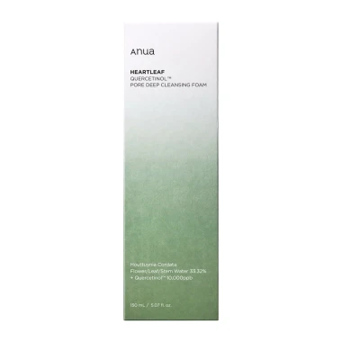 Anua Heartleaf Quercetinol Pore Deep Cleansing Foam čistící pěna 150 ml