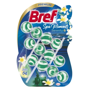 Bref Spa Moments Serenity Tuhý WC blok 3 x 50 g
