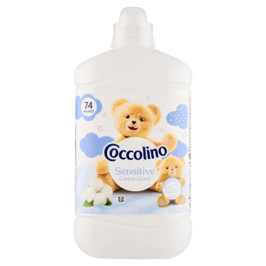 Coccolino Sensitive Fresh & Soft Cotton Cloud Aviváž pro citlivou pokožku 74 PD