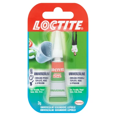 Loctite Super Bond Univerzální sekundové lepidlo 3 g