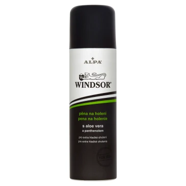 Alpa Windsor Pěna na holení s aloe vera a panthenolem 200 ml