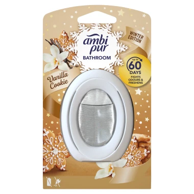 Ambi Pur Bathroom Nepřetržitý osvěžovač vzduchu Vanilla Cookie 7,5 ml