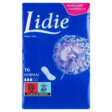 Lidie Normal vložky 16 ks