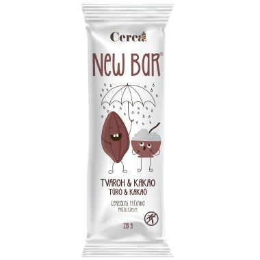 Cerea New Bar 28g Tvaroh-Kakao