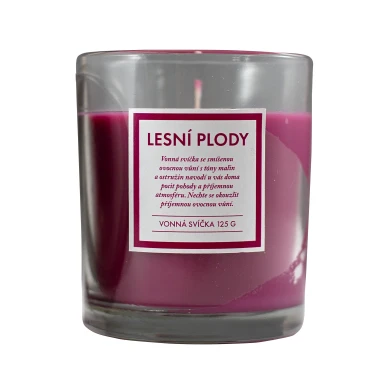 Q-Home vonná svíčka lesní plody 125g bez víčka
