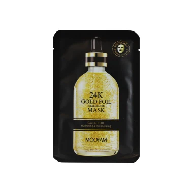 Mooyam Pleťová maska 24K Gold Foil