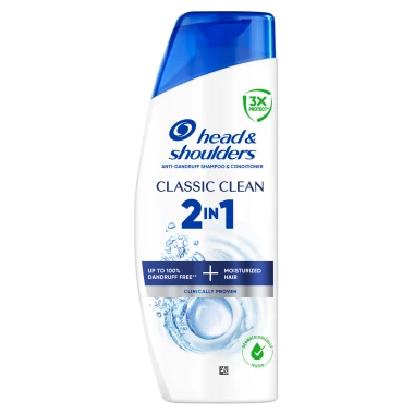 Head & Shoulders Classic Clean 2v1 Šampon proti lupům 250 ml