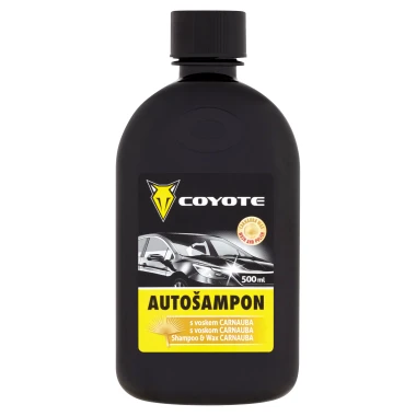 Coyote Autošampon s voskem carnauba 500ml