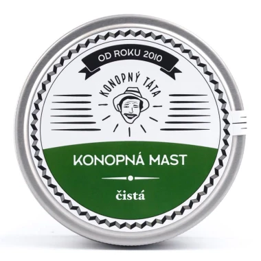 Konopný Táta Konopná mast čistá 200 ml