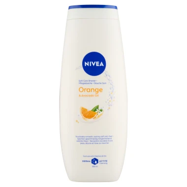 Nivea Orange & Avocado Oil pečující sprchový gel 500 ml
