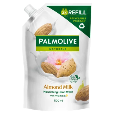 Palmolive Naturals Almond Milk tekuté mýdlo náhradní náplň 500 ml