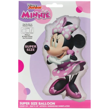 Decorata party fóliový balón Minnie Mouse 53x89 cm