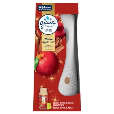 Glade® Automatic Spray Automatický osvěžovač vzduchu Warm Apple Pie™ 1+269 ml