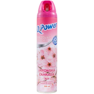Q-Power osvěžovač vzduchu Japonská zahdrada 2v1 300 ml