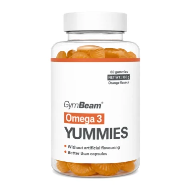 GymBeam Omega 3 Yummies 60 kapslí