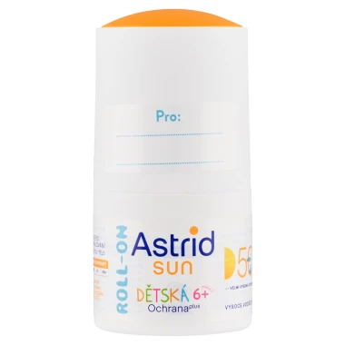 Astrid Sun Dětské mléko na opalování roll-on SPF 50+ 50 ml