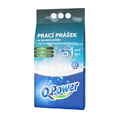 Q-Power Prací prášek na barevné prádlo 65 PD