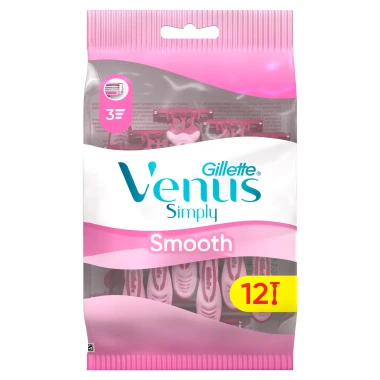 Gillette Simply Venus 3 Pohotová holítka 12 ks