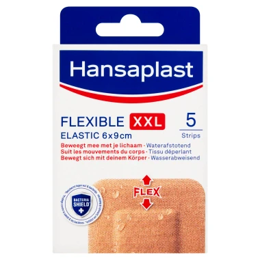 Hansaplast Flexible Elastic XXL náplasti 5 ks