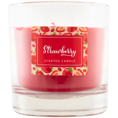 Q-Home Svíčka Strawberry 170 g 