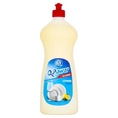 Q-Power Na nádobí citrón 1000 ml