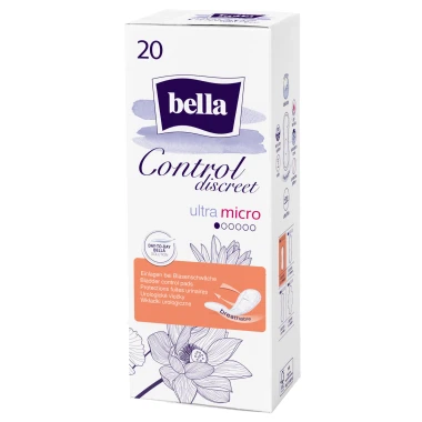 Bella Control Discreet Ultra Micro Inkontinenční vložky 20 ks