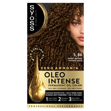Syoss Oleo Intense Barva na vlasy půvabně hnědá 5_86