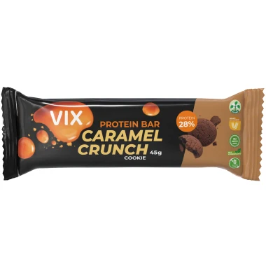 VIX Caramel Crunch Cookie proteinová tyčinka 45 g