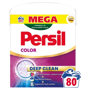 Persil Deep Clean Color prací prášek na barevné prádlo 80 PD