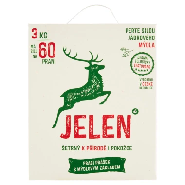 Jelen Prací prášek s mýdlovým základem 60 PD
