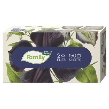 Tento Family Krabička s kapesníčky 2vrstvé 150 ks