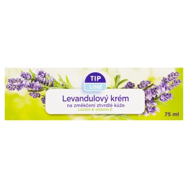 Tip Line Levandulový krém na změkčení ztvrdlé kůže 75 ml