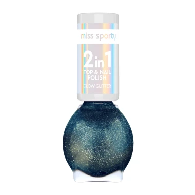 Miss Sporty Lak na nehty Glow Glitter 70