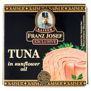 Franz Josef Kaiser Exclusive Tuňák ve slunečnicovém oleji 80 g