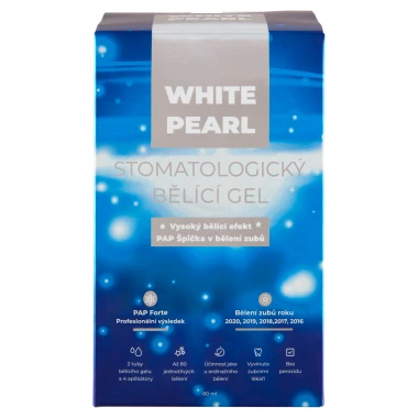 White Pearl Stomatologický bělící gel 80 ml