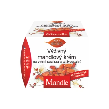 Bione Cosmetics BIO Mandle výživný mandlový krém na velmi suchou a citlivou pleť 51 ml