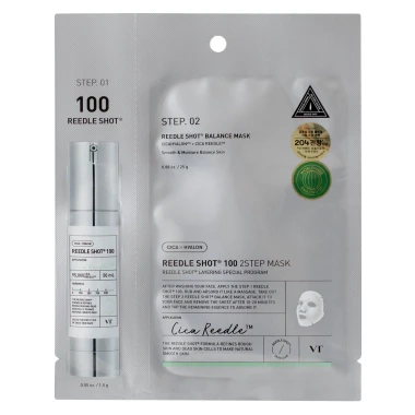 VT Cosmetics Reedle Shot 100 2-step Mask Pleťová maska 1,5 g + 25 g