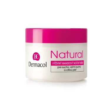 Dermacol Natural mandlový krém noční kelímek