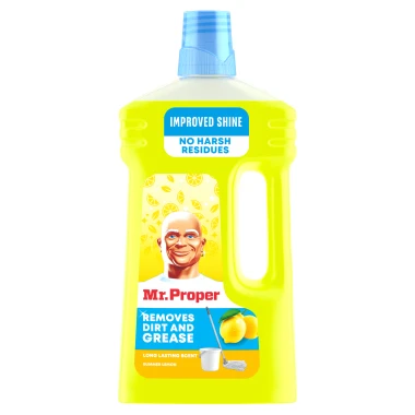 Mr. Proper Víceúčelový čisticí prostředek na podlahy s vůní Lemon 1 l