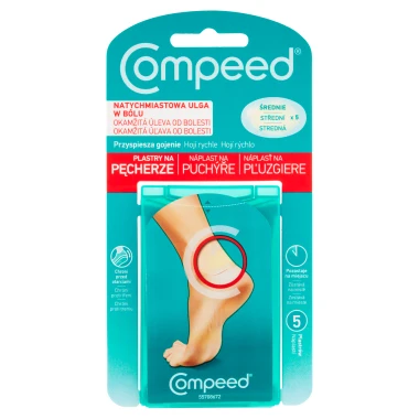 Compeed Náplast na puchýře střední 5 ks