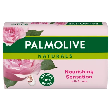 Palmolive Naturals tuhé mýdlo mléko a růže 90 g