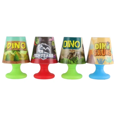 Teddies mini lampička s dinosaurem na stůl - mix variant 1 ks