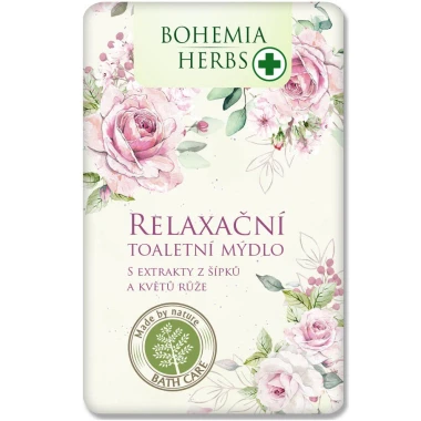 Bohemia Herbs toaletní mýdlo růže 100 g