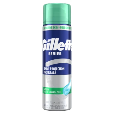 Gillette Series Sensitive zklidňující gel na holení 200 ml